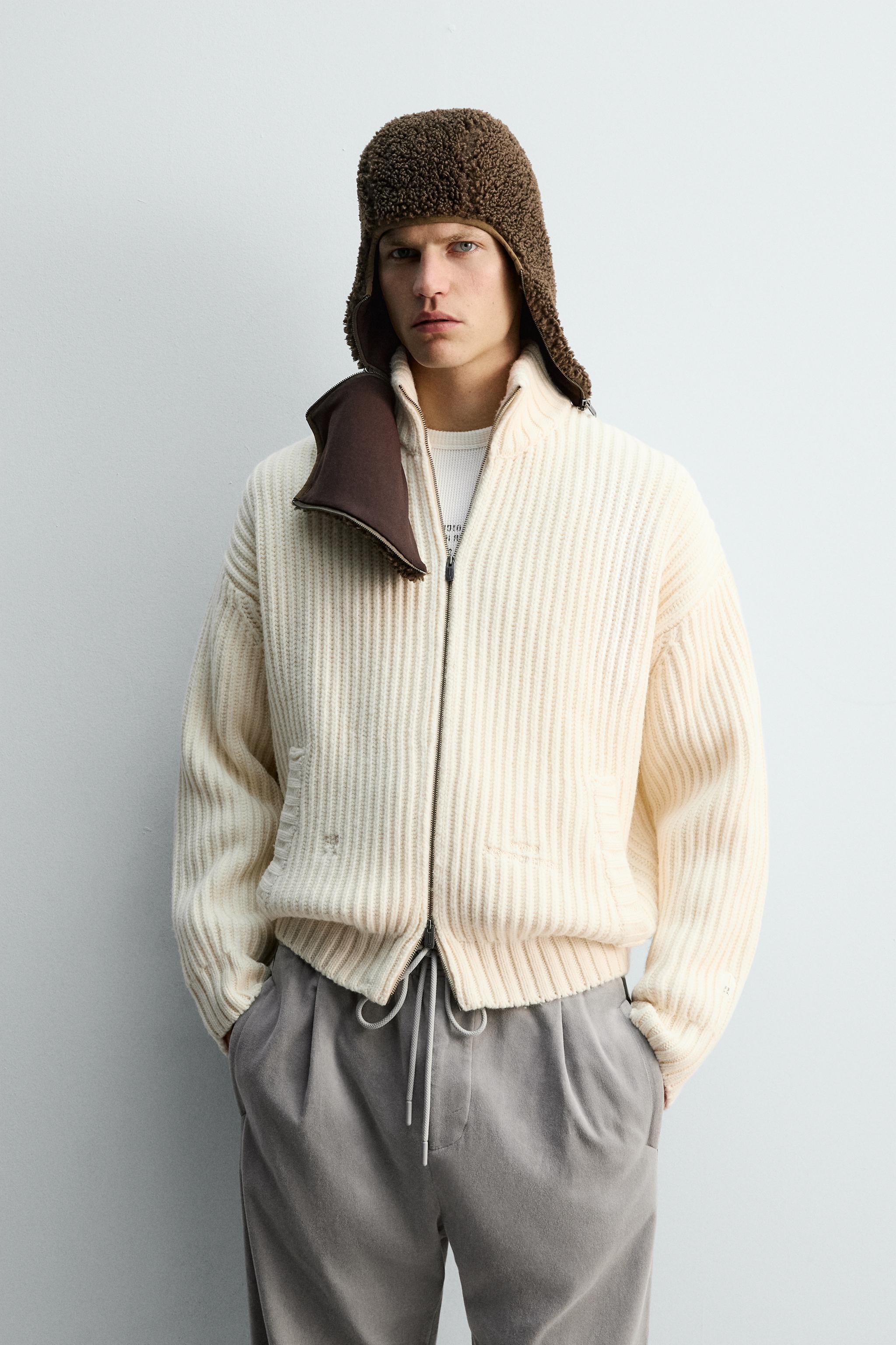 PURL KNIT CARDIGAN X SR_A